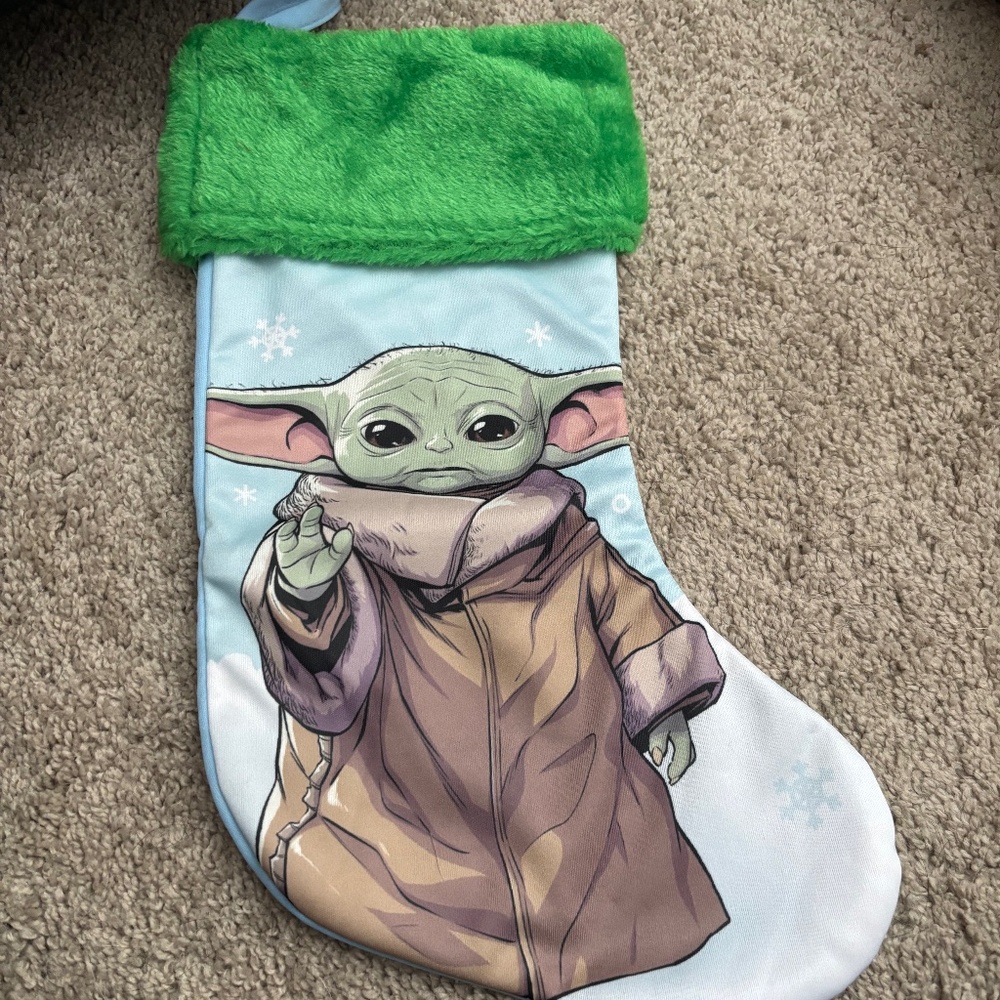 Baby Yoda Stocking 15"